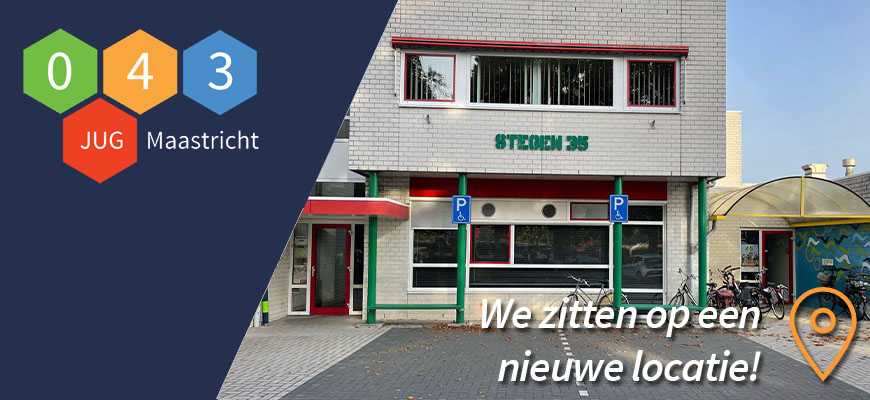 banner nieuwe locatie stegen35 beek