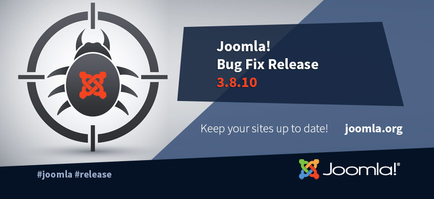 Banner Joomla 3.8.10